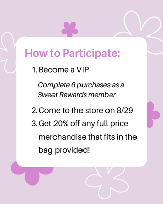 💕 5th Saturday Sale - August 🛍️