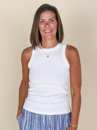 [TRIBAL] Regina Racerback Fitted Tank Top
