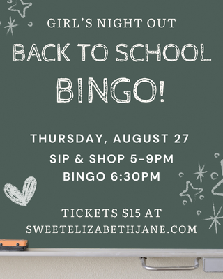 🎒Back to School BINGO!