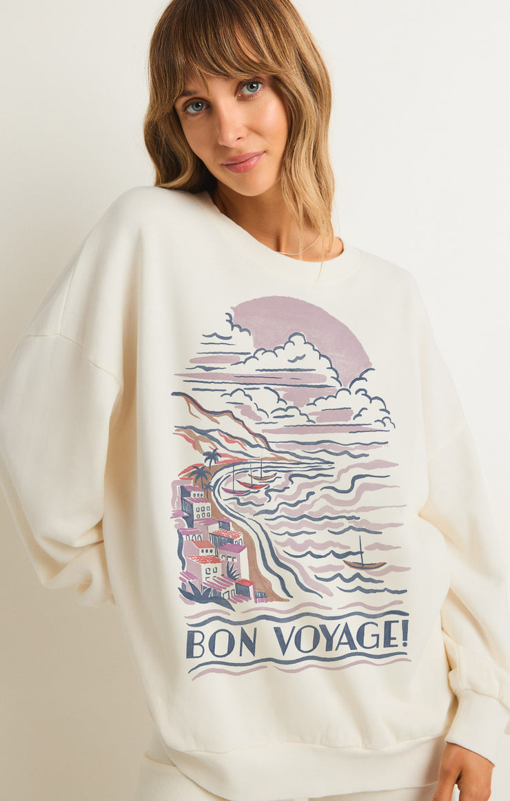 [Z Supply] Bon Voyage Sunday Sweatshirt