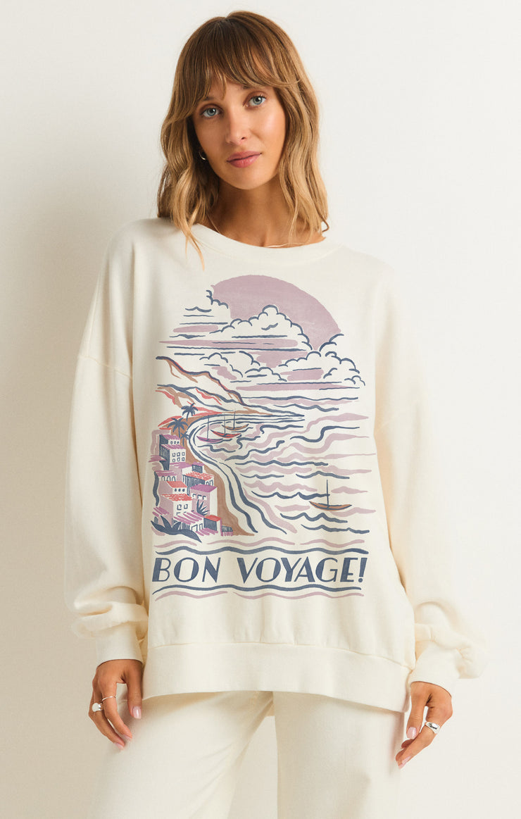 [Z Supply] Bon Voyage Sunday Sweatshirt