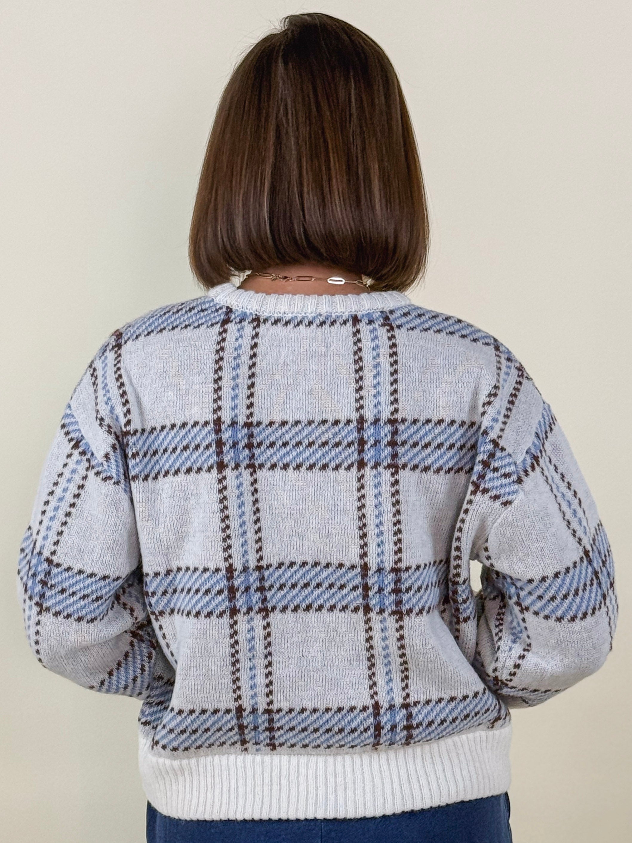 [Z Supply] Junction Plaid Sweater