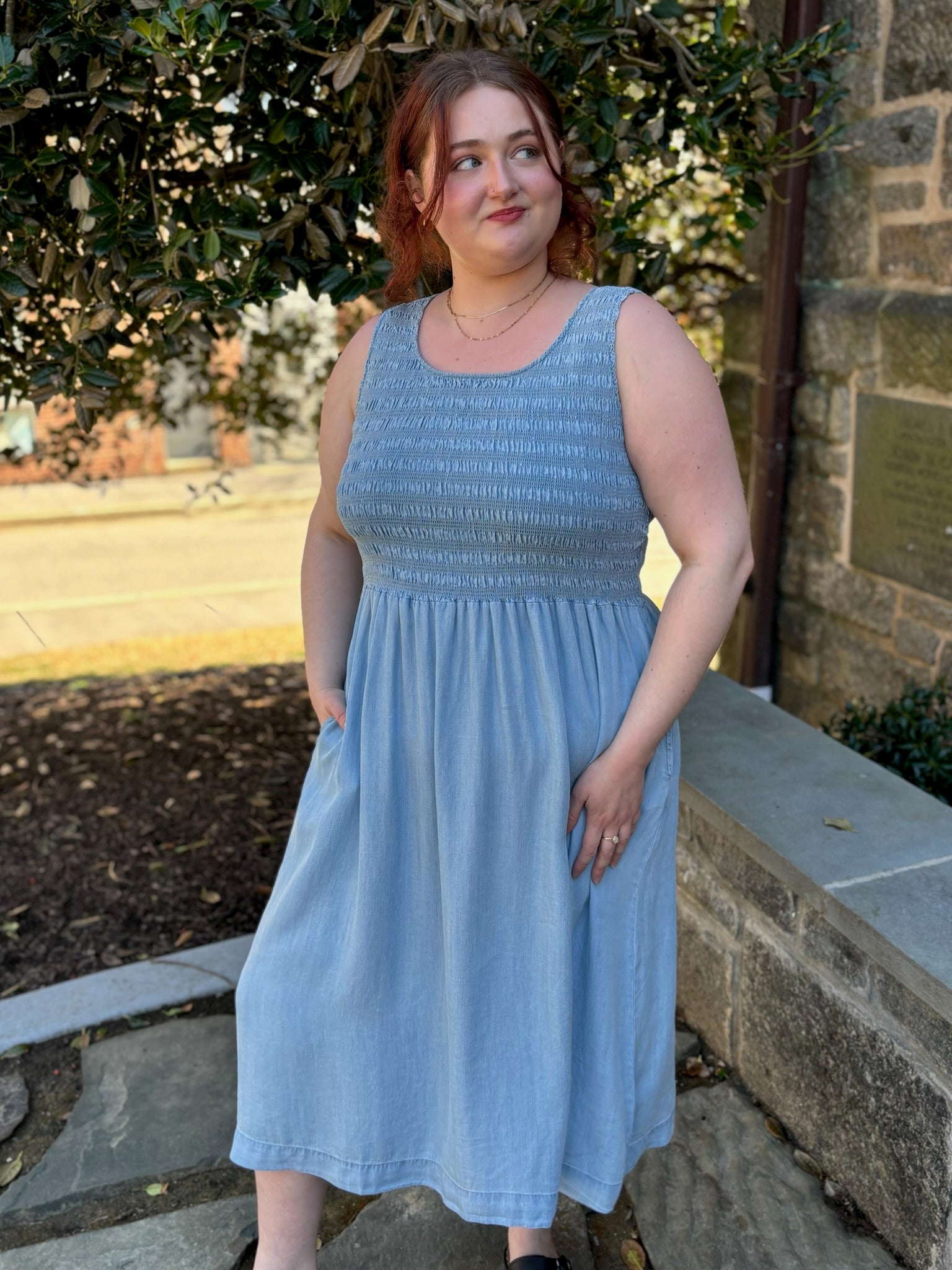 Max Sleeveless Tencel Maxi Dress