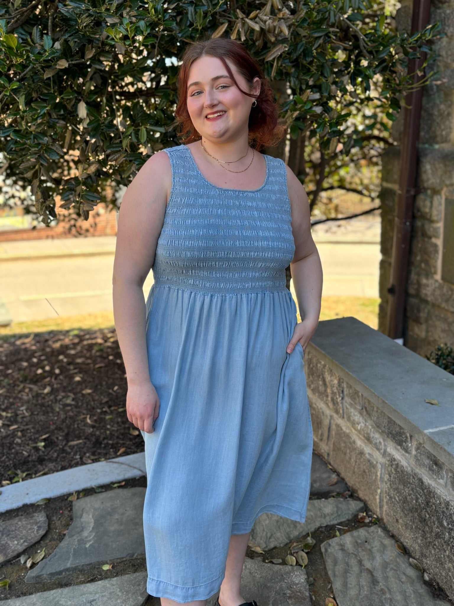 Max Sleeveless Tencel Maxi Dress