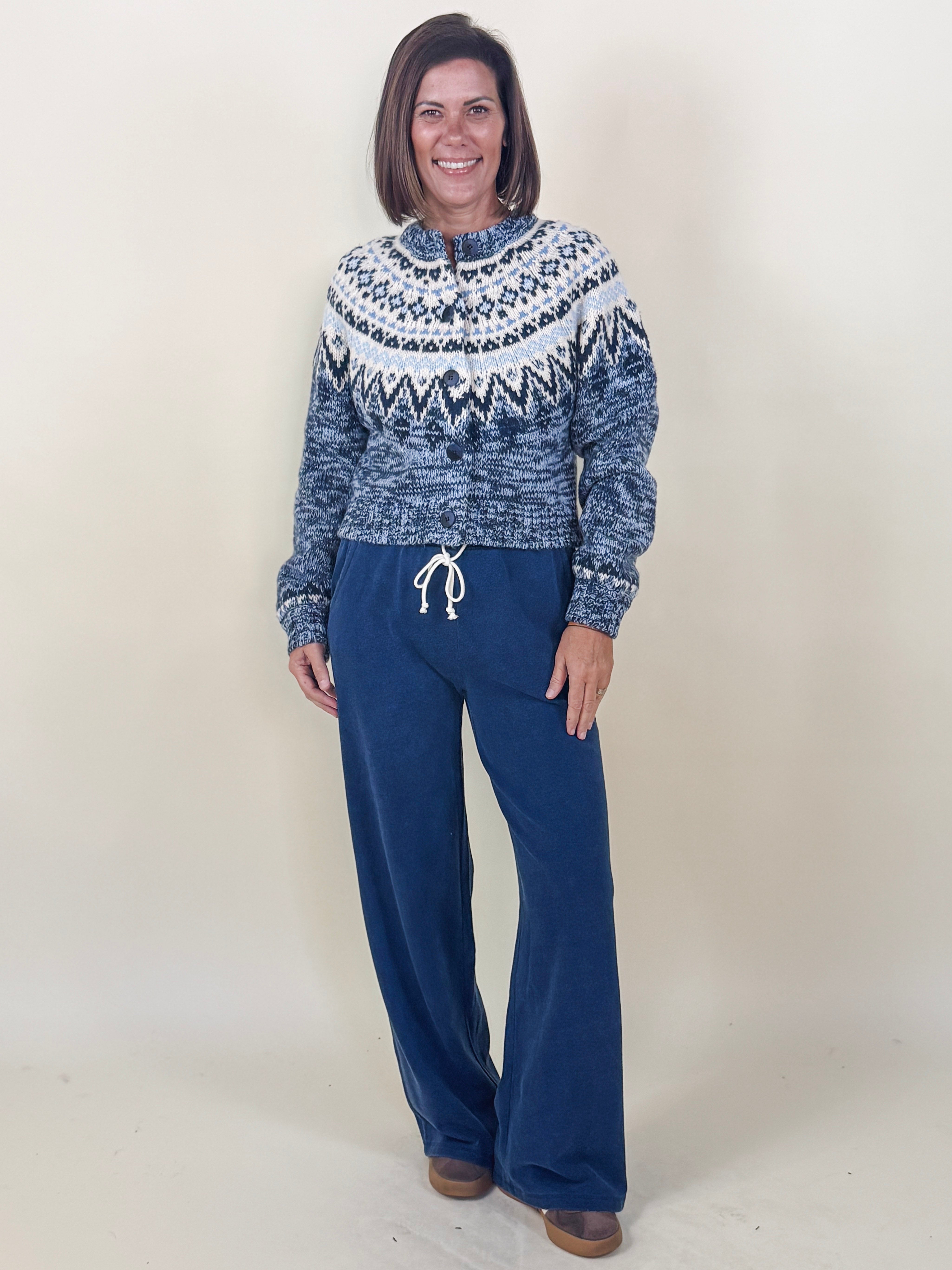 [Z Supply] North Sea Fair Isle Cardigan