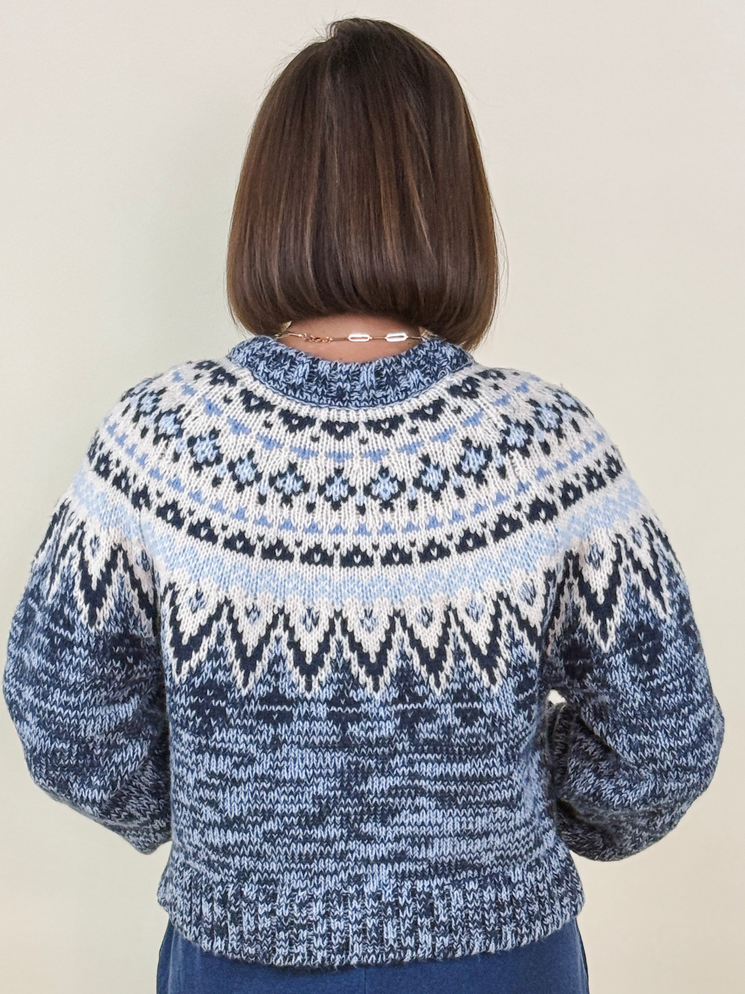 [Z Supply] North Sea Fair Isle Cardigan