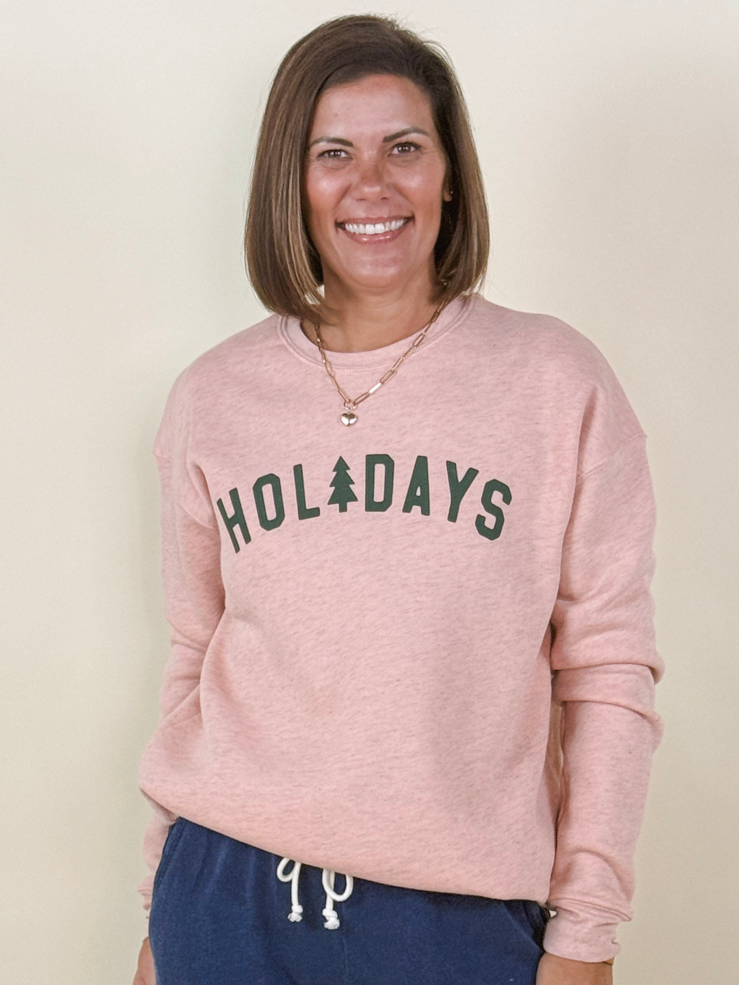 Holidays Graphic Sweatshirt
