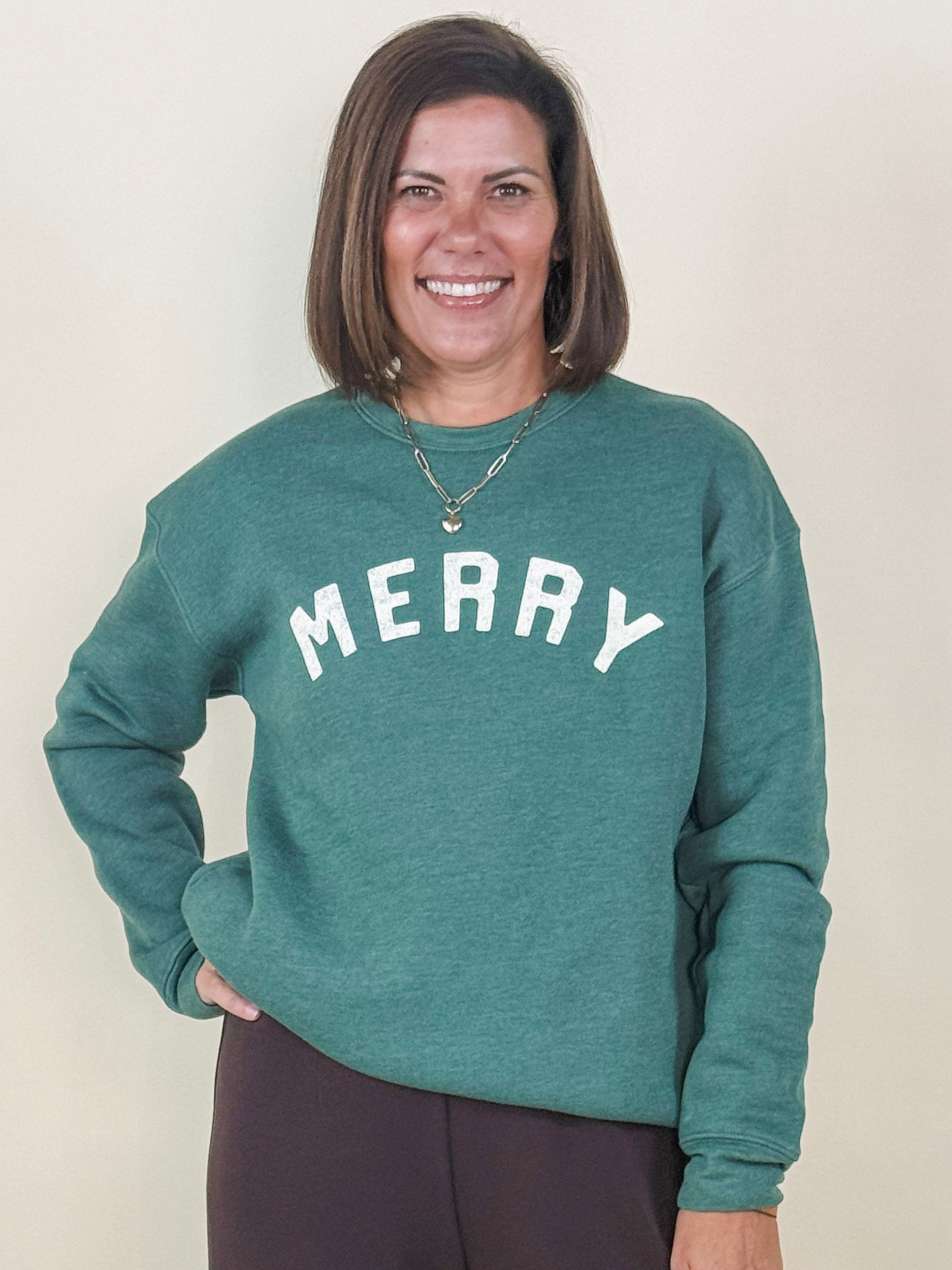 Merry Graphic Sweatshirt