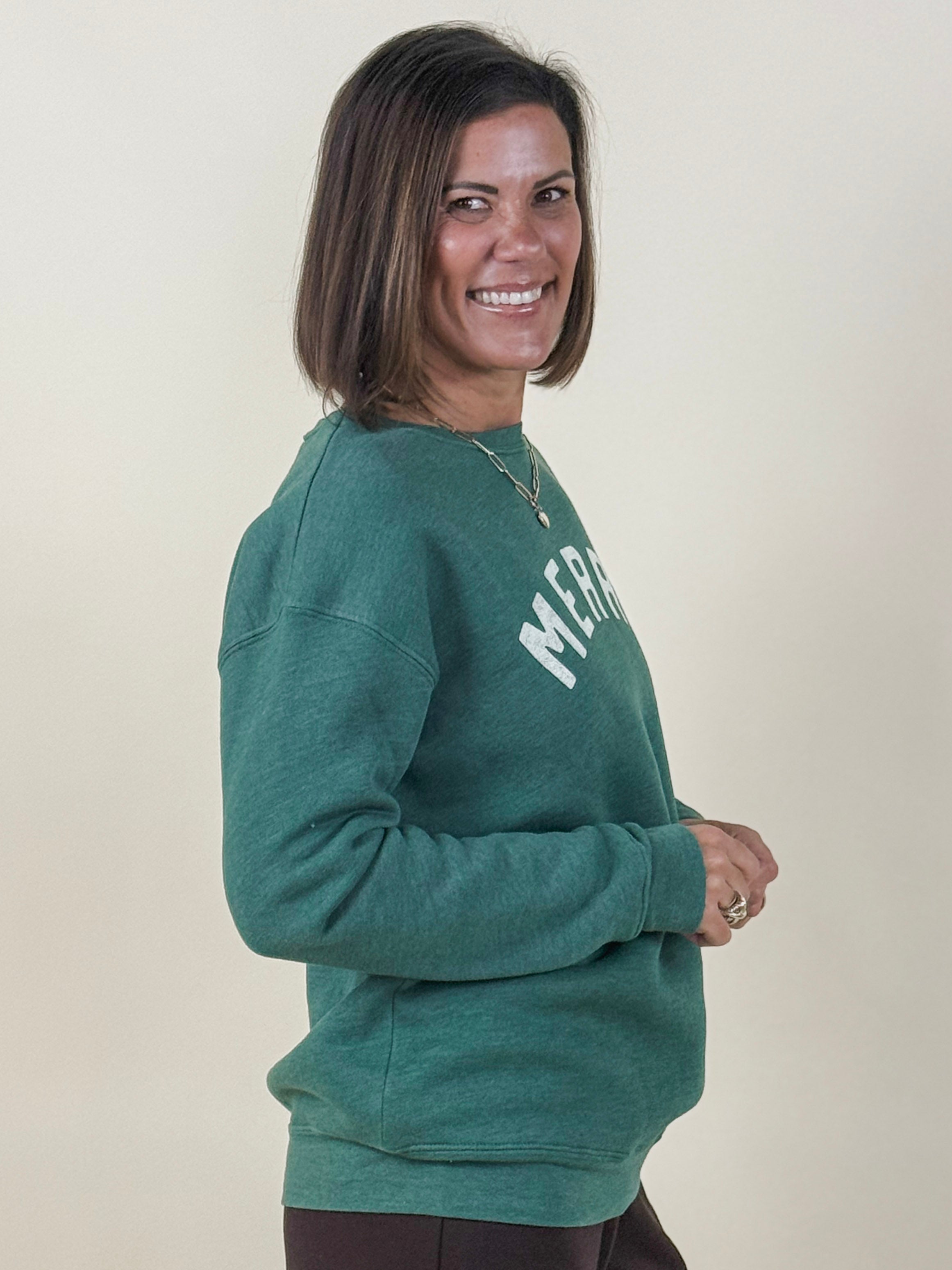 Merry Graphic Sweatshirt