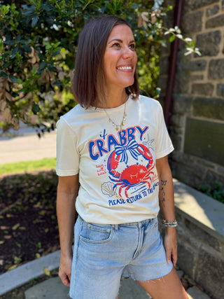 If Crabby Please Return to the Beach Tee