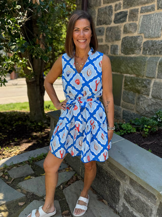 Lobster Bay Vilma Mini Dress