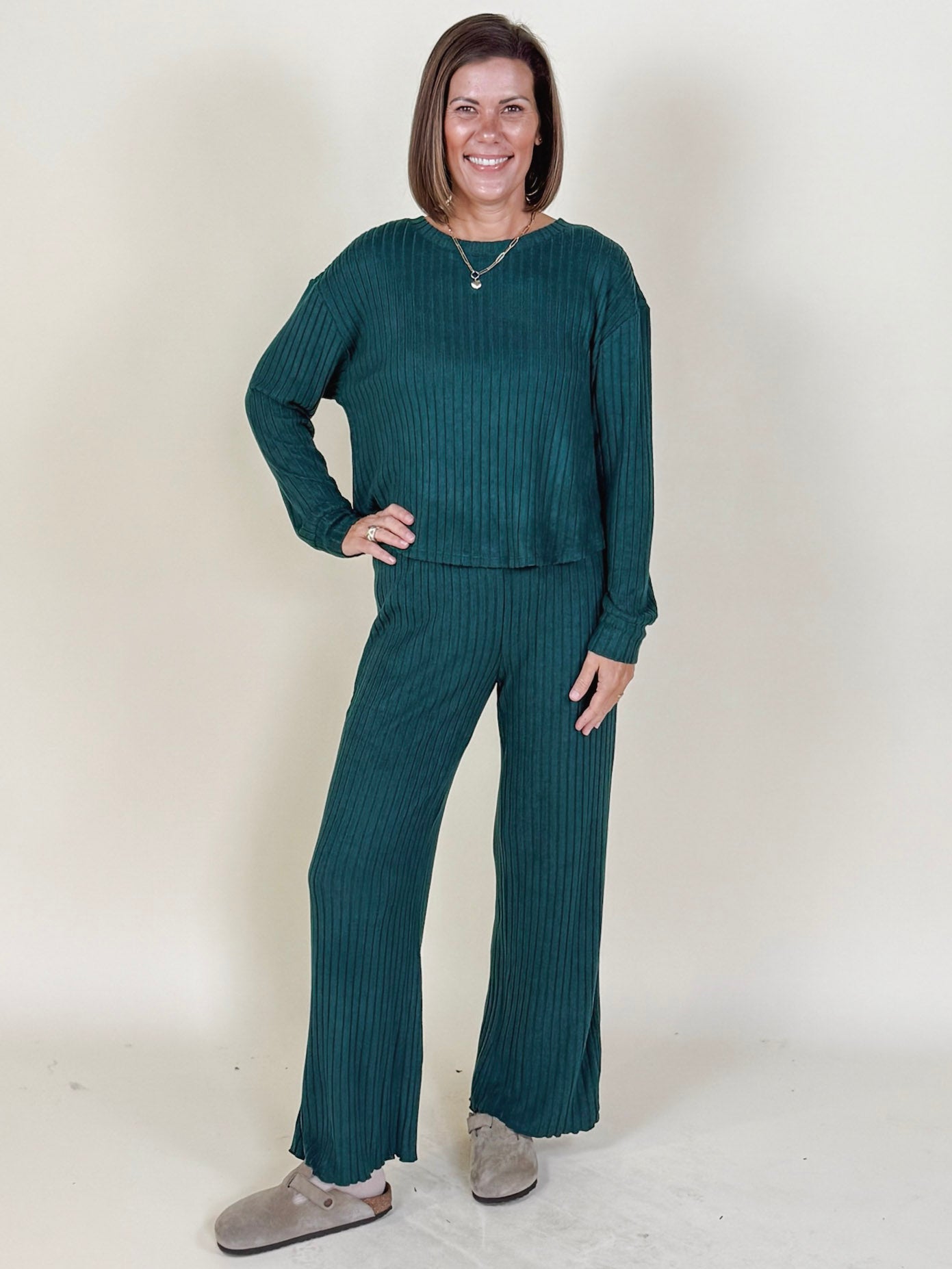 [Z Supply] Elfie Rib Long Sleeve Top