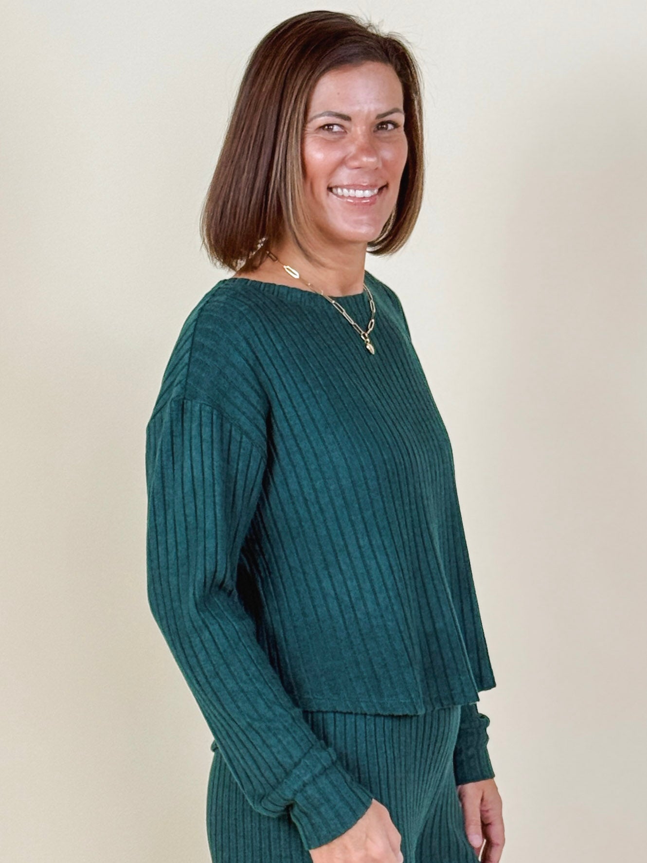 [Z Supply] Elfie Rib Long Sleeve Top