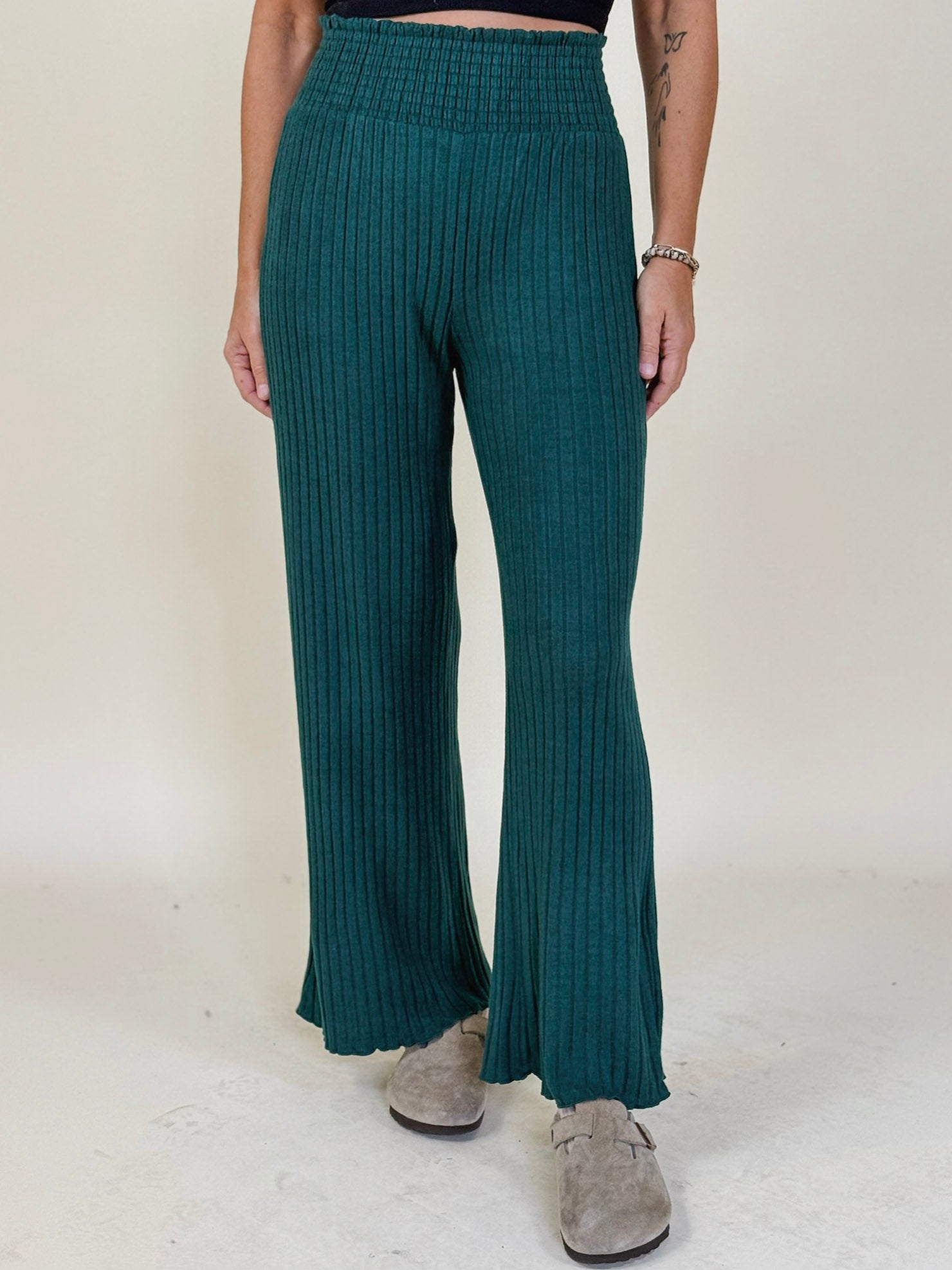 [Z Supply] Dawn Smocked Rib Pants