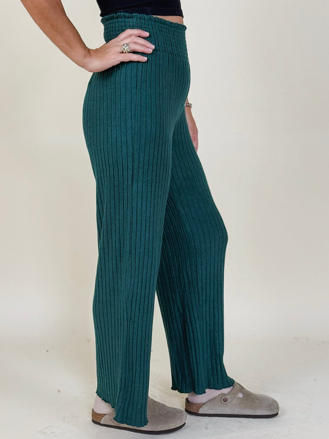 [Z Supply] Dawn Smocked Rib Pants