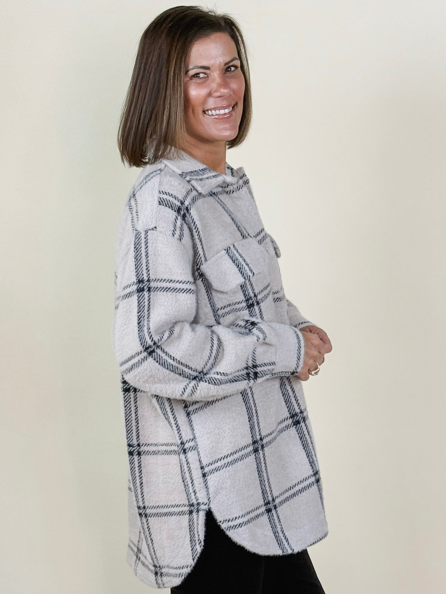 [Z Supply] Plaid Tucker Jacket