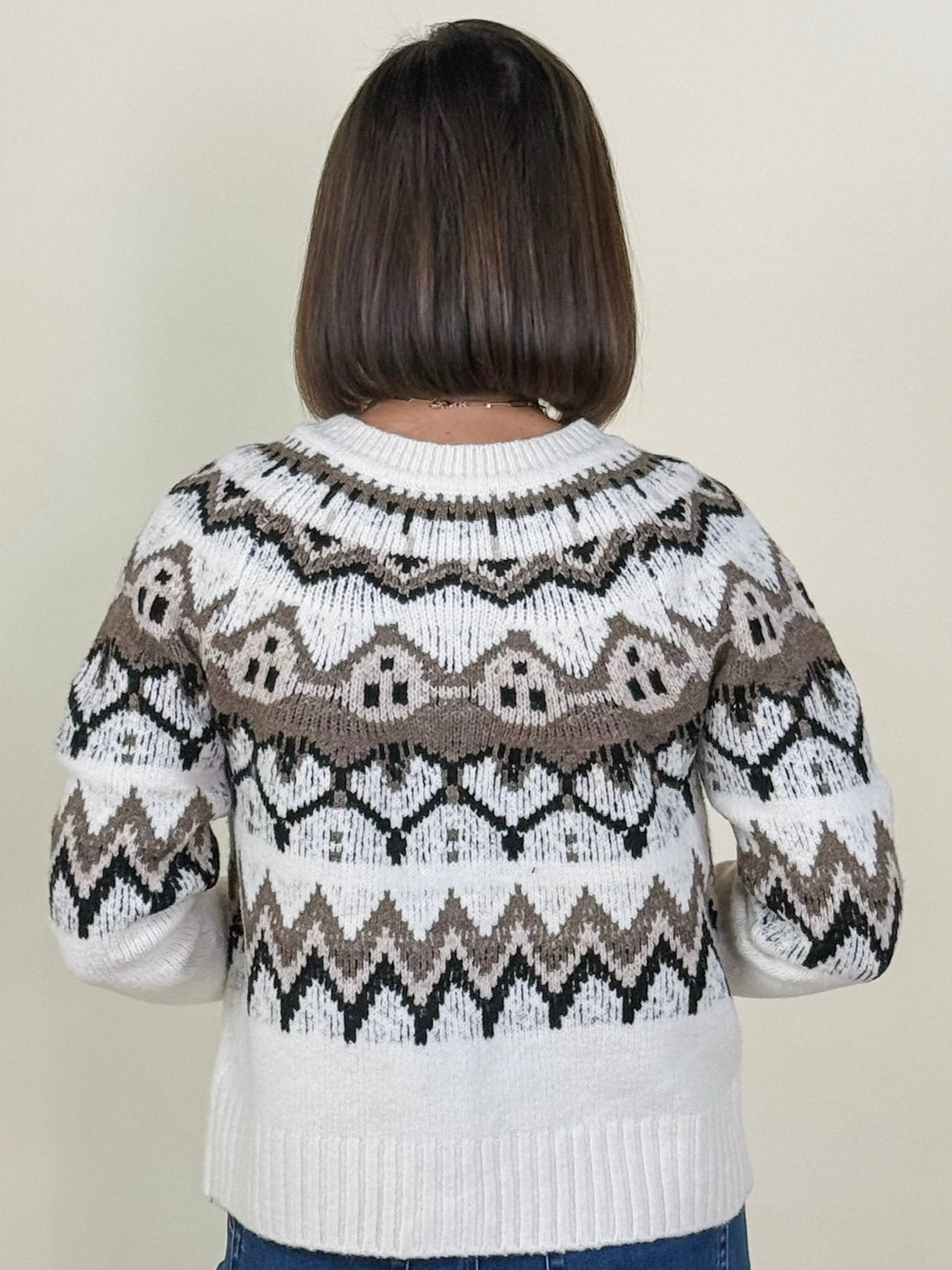 [TRIBAL] Button Front Sweater Cardigan