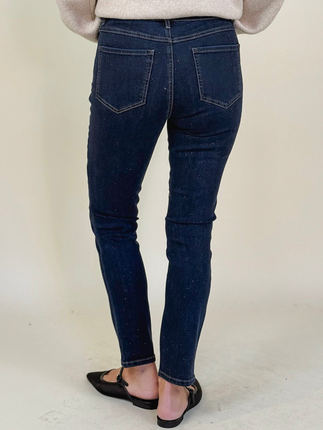 [TRIBAL] Audrey Pull-On Slim Ankle Jeans