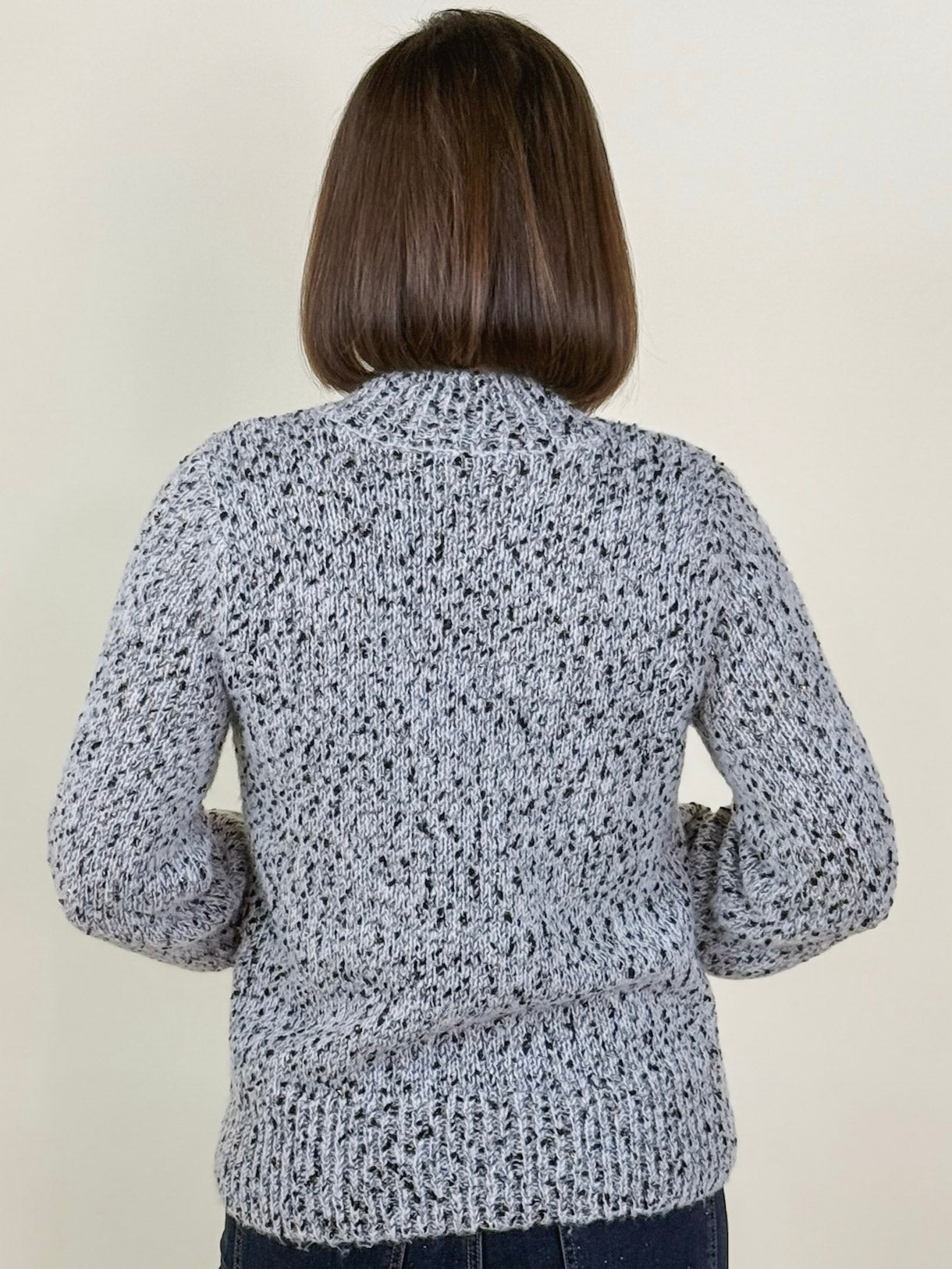 [TRIBAL] Mock Neck Sweater