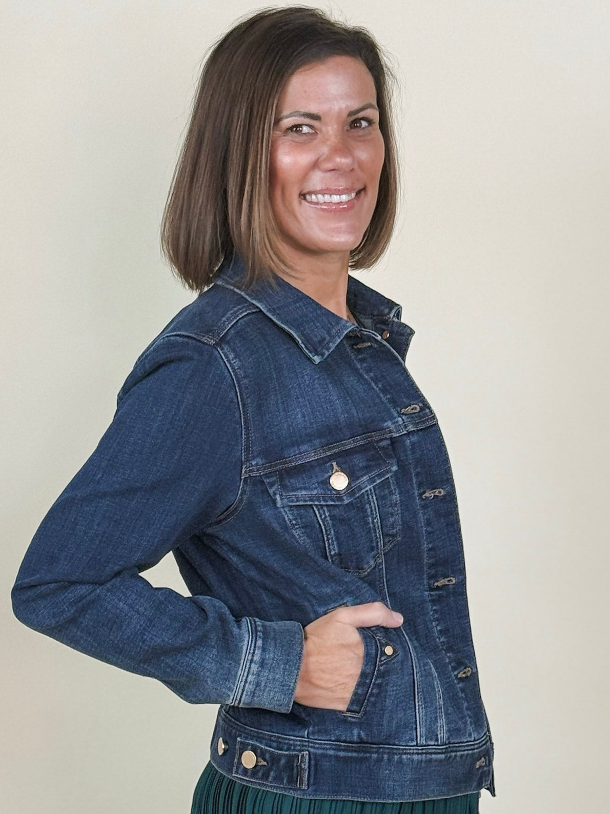 [Liverpool] Stephanie Classic Jean Jacket