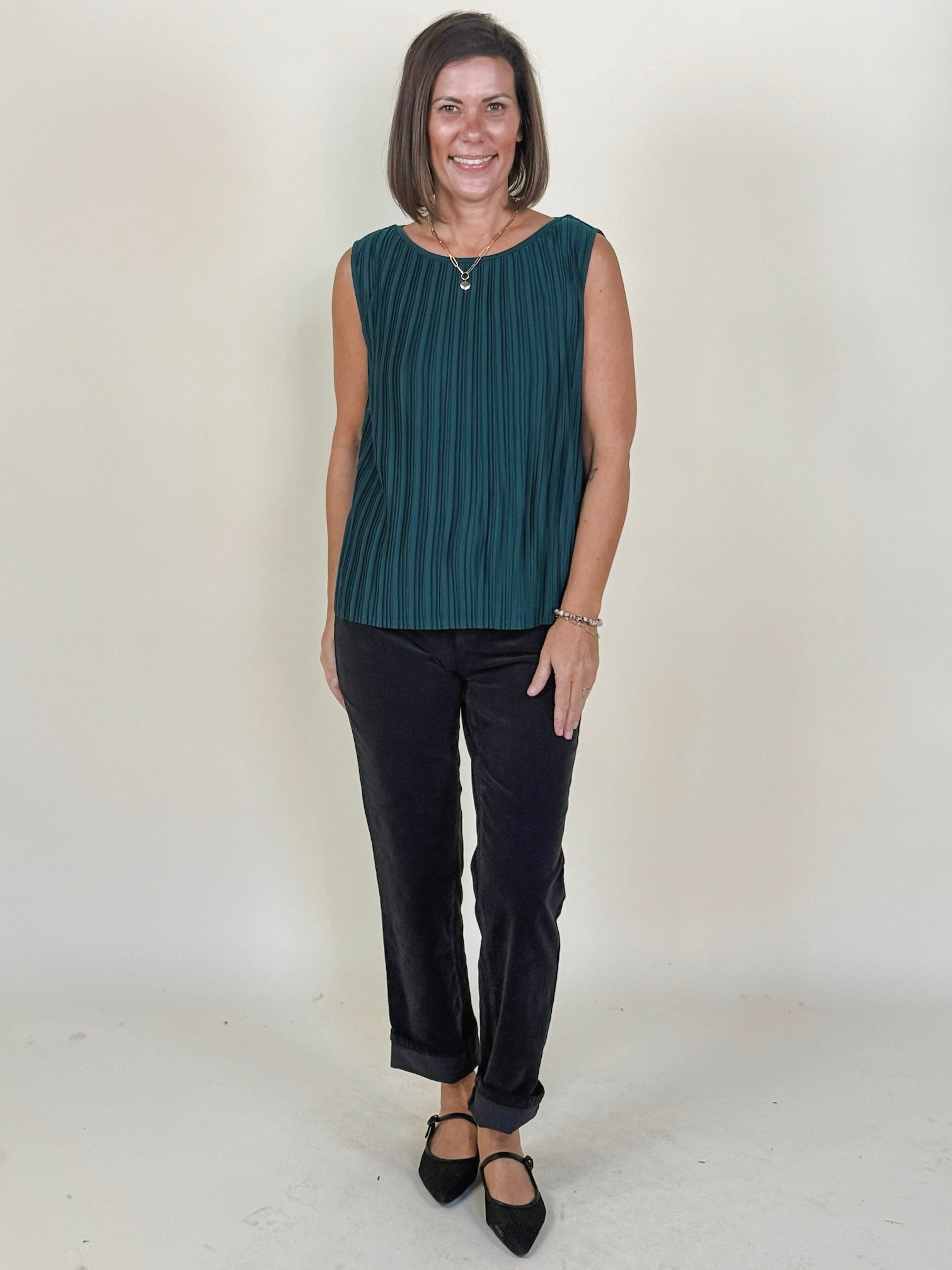 [Liverpool] Katy Sleeveless Crew Neck Top