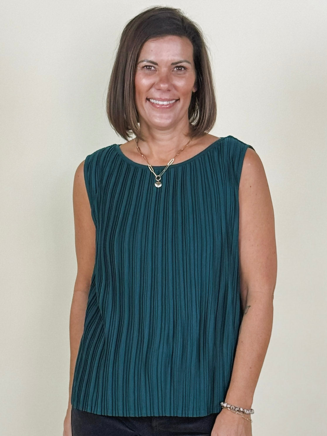 [Liverpool] Katy Sleeveless Crew Neck Top