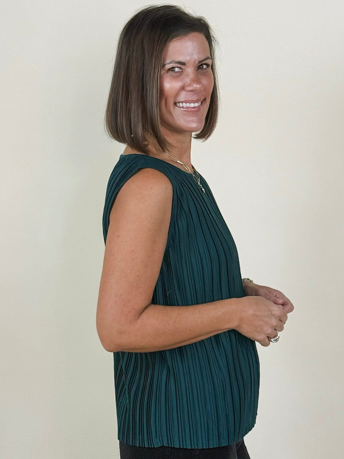 [Liverpool] Katy Sleeveless Crew Neck Top