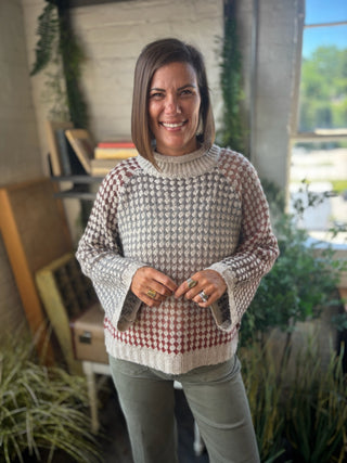Melody Mock Neck Sweater
