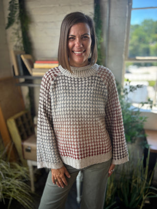 Melody Mock Neck Sweater