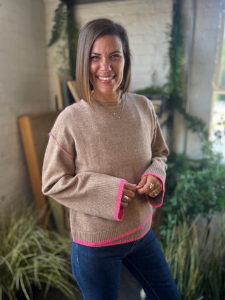 Ash Asymmetrical Hem Sweater