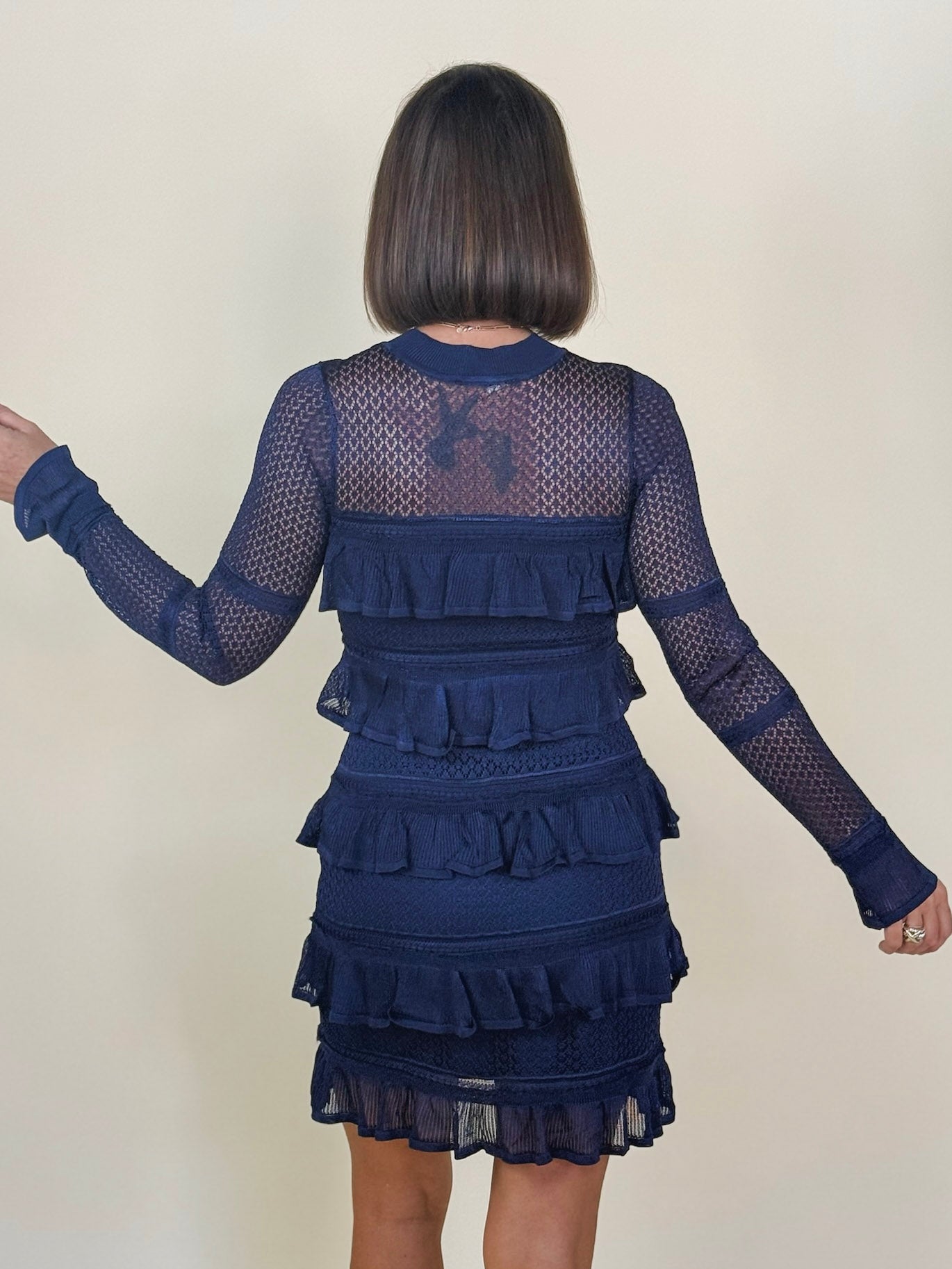 Sera Ruffled Tiered Mini Dress