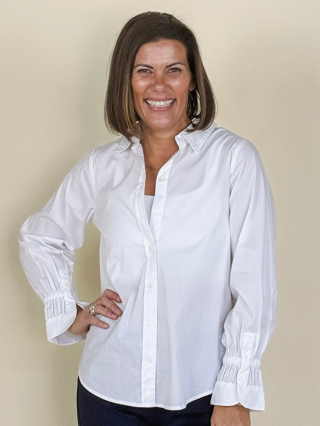 [Liverpool] Avery Button Front Top