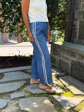 [Z Supply] The Sidelines Denim Track Pants