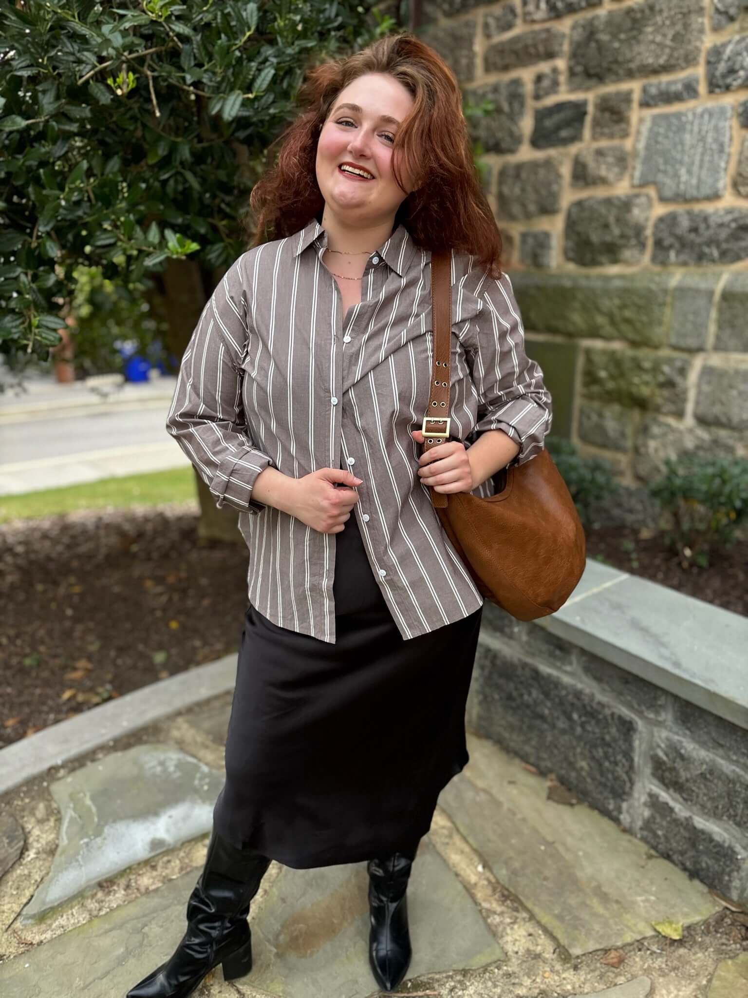 [Z Supply] Seaport Striped Poplin Shirt