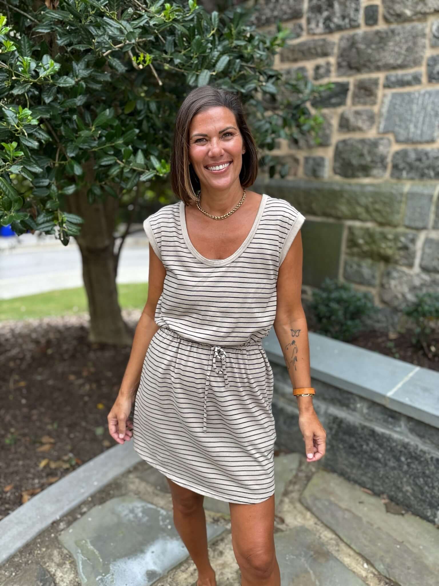 [Z Supply] Dayshift Striped Mini Dress