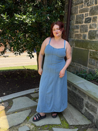 [Z Supply] Leonora Denim Midi Dress