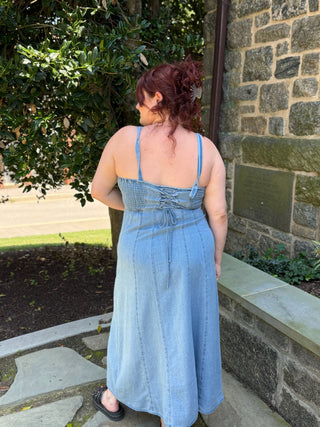 [Z Supply] Leonora Denim Midi Dress