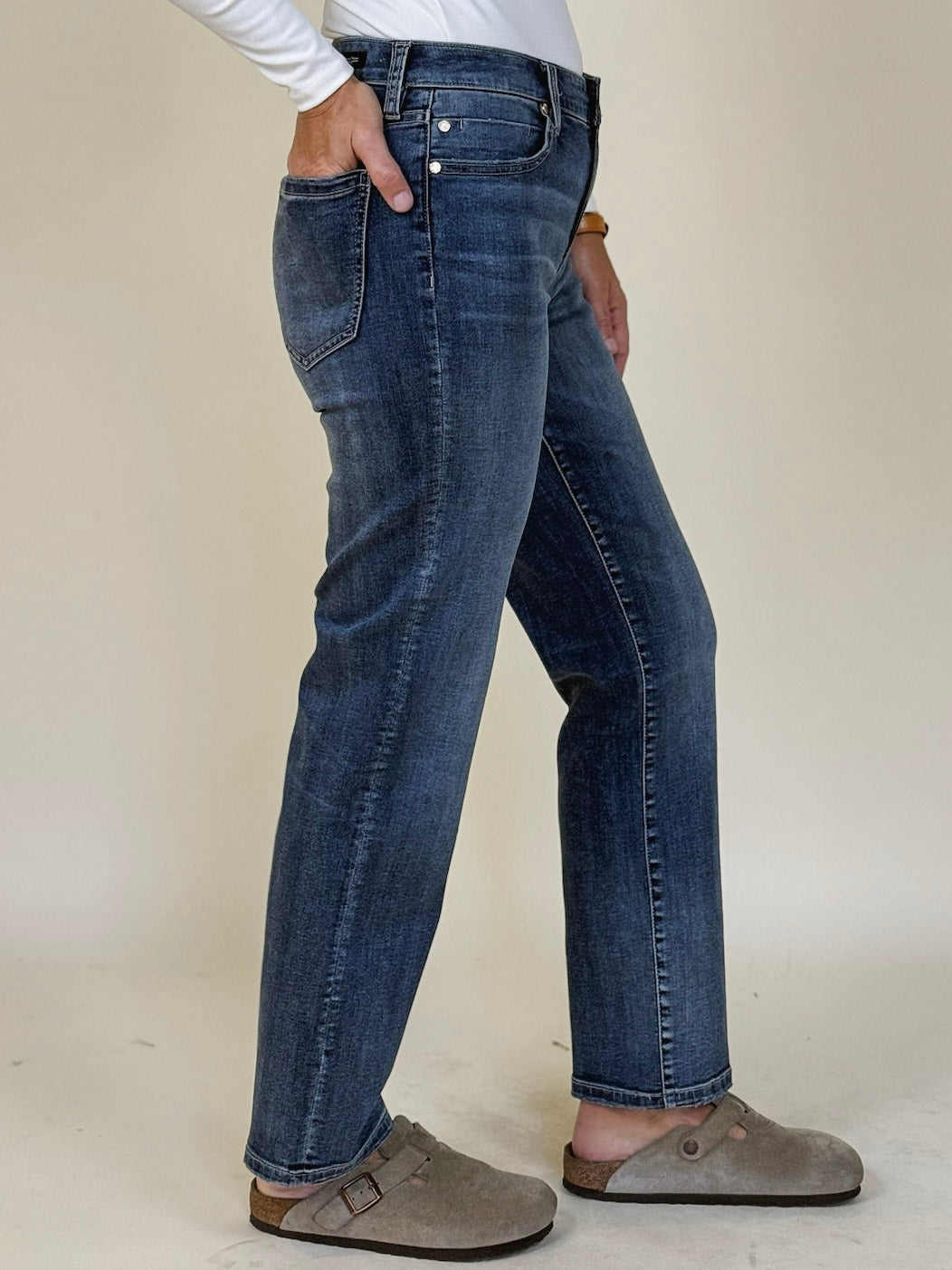 [Liverpool] Kennedy Straight Jeans, 30" Inseam