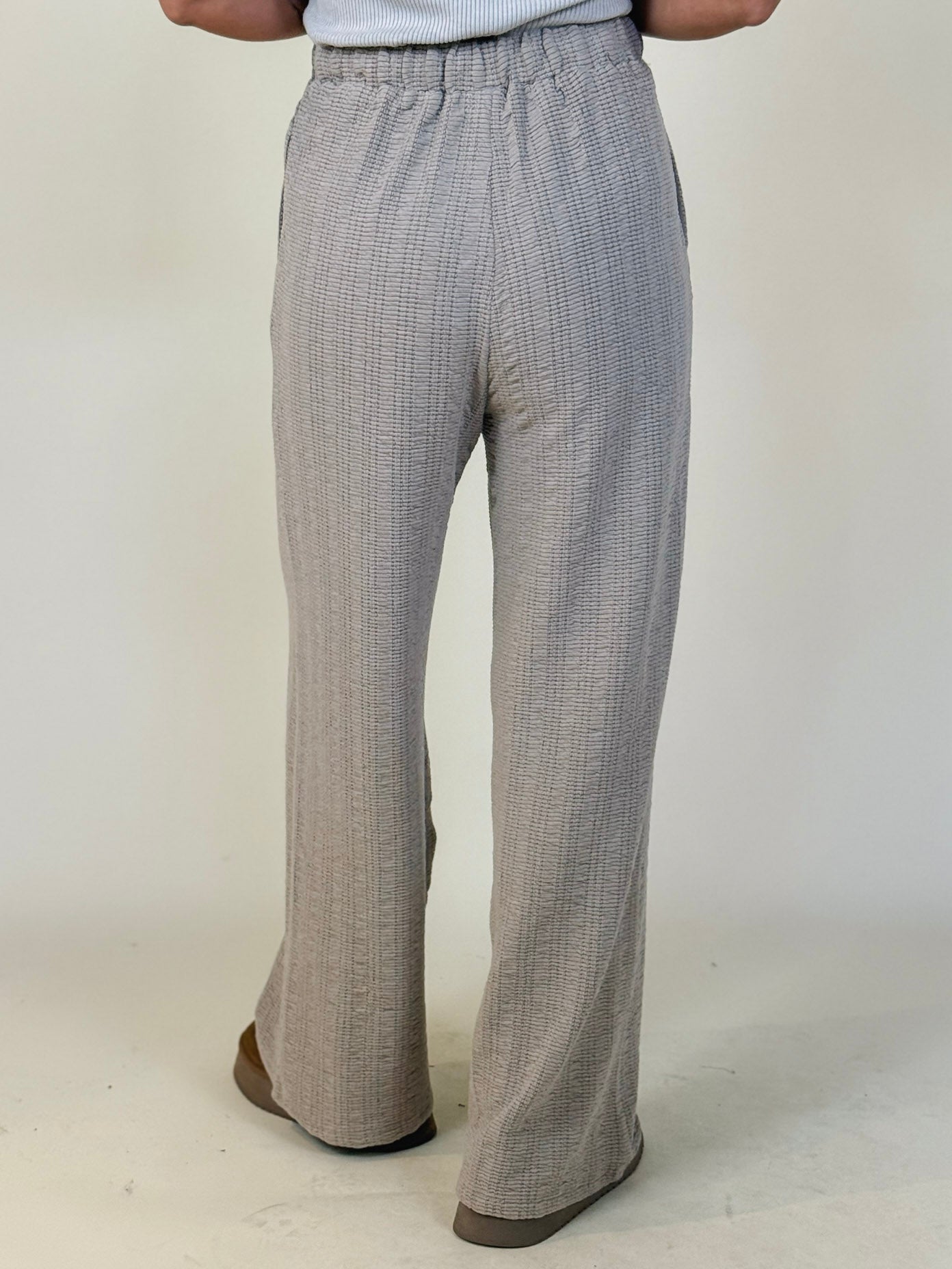 Jane Jacquard Knit Wide Leg Pants