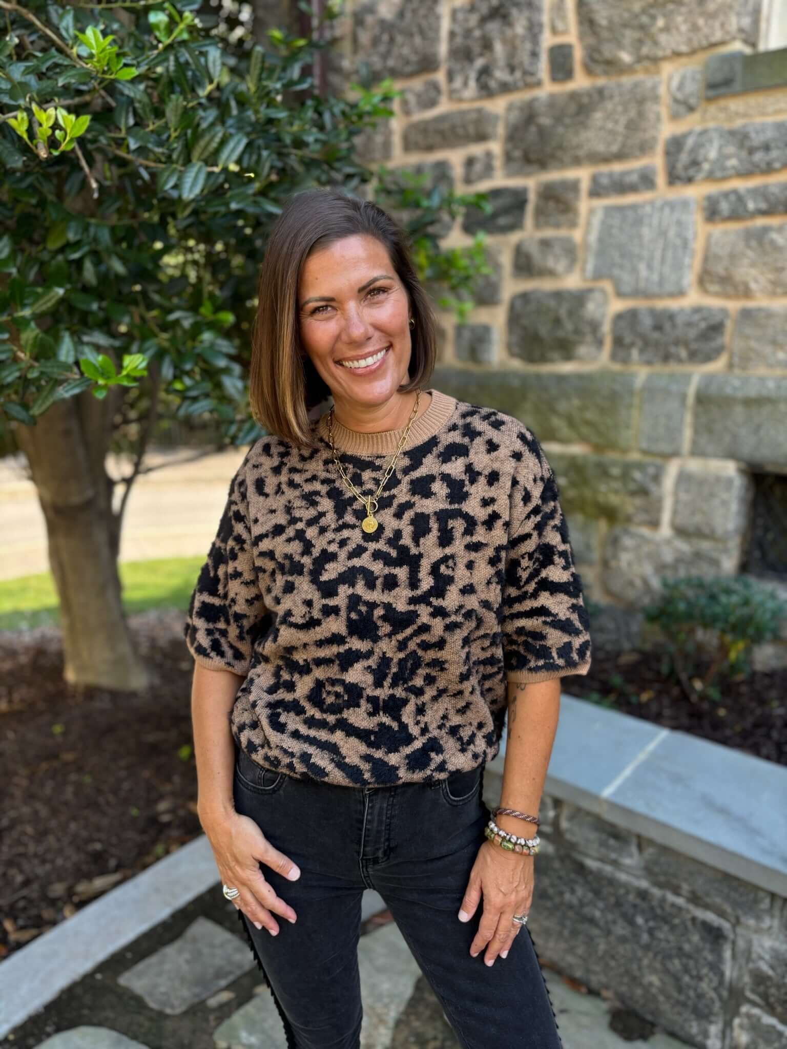 Kya Balloon Elbow Sweater