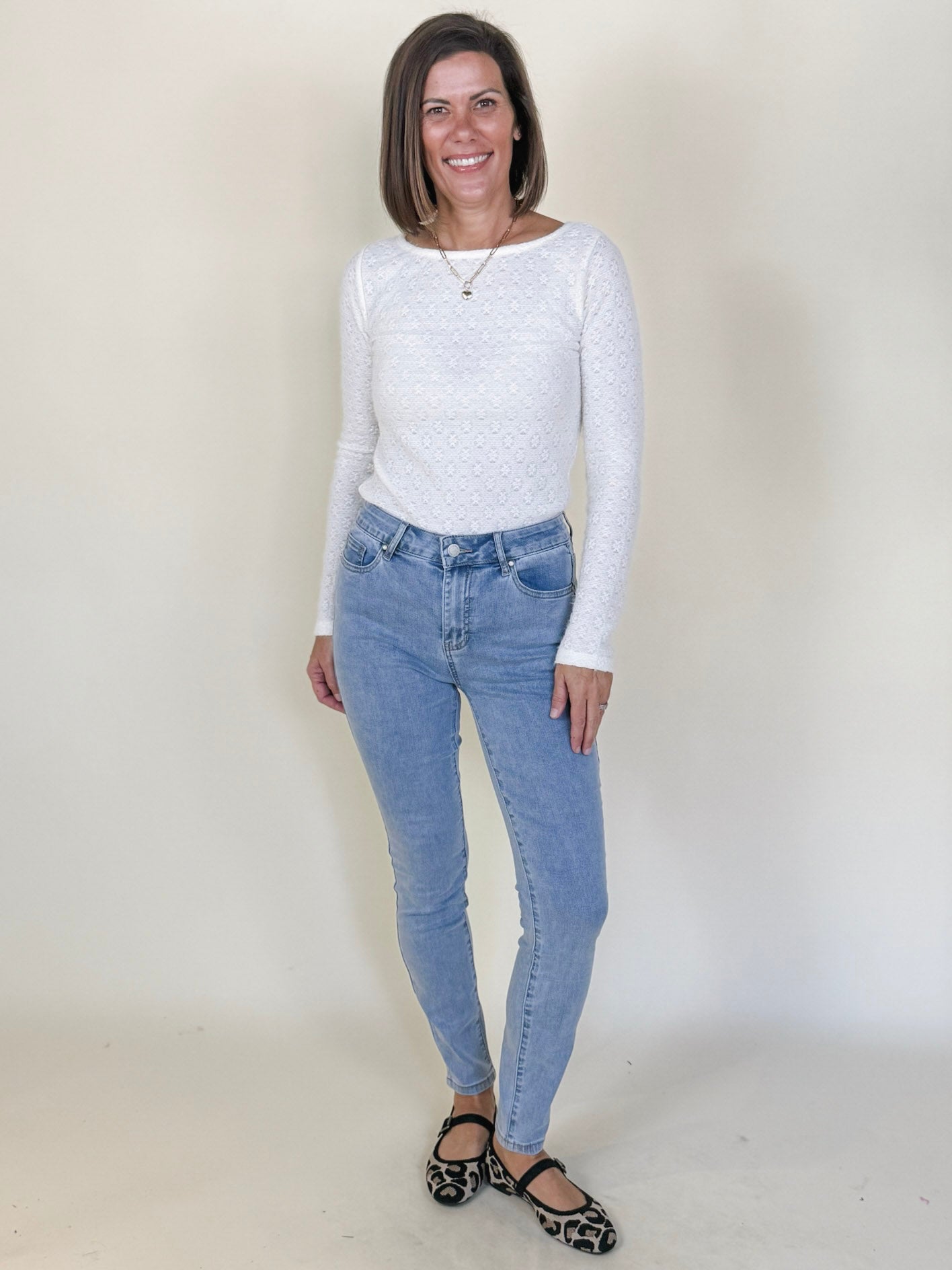 Carine Skinny Jeans, 30" Inseam