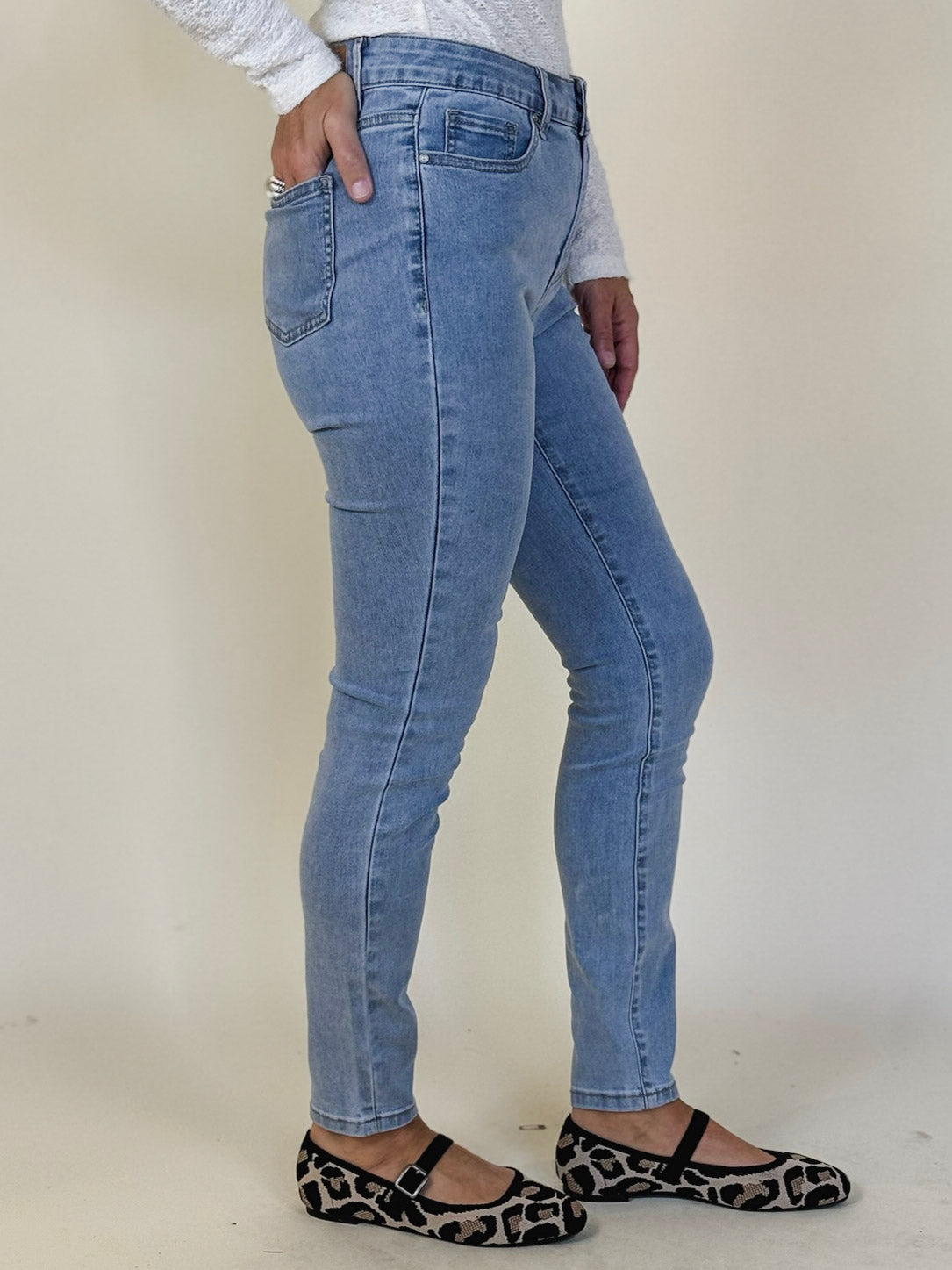 Carine Skinny Jeans, 30" Inseam