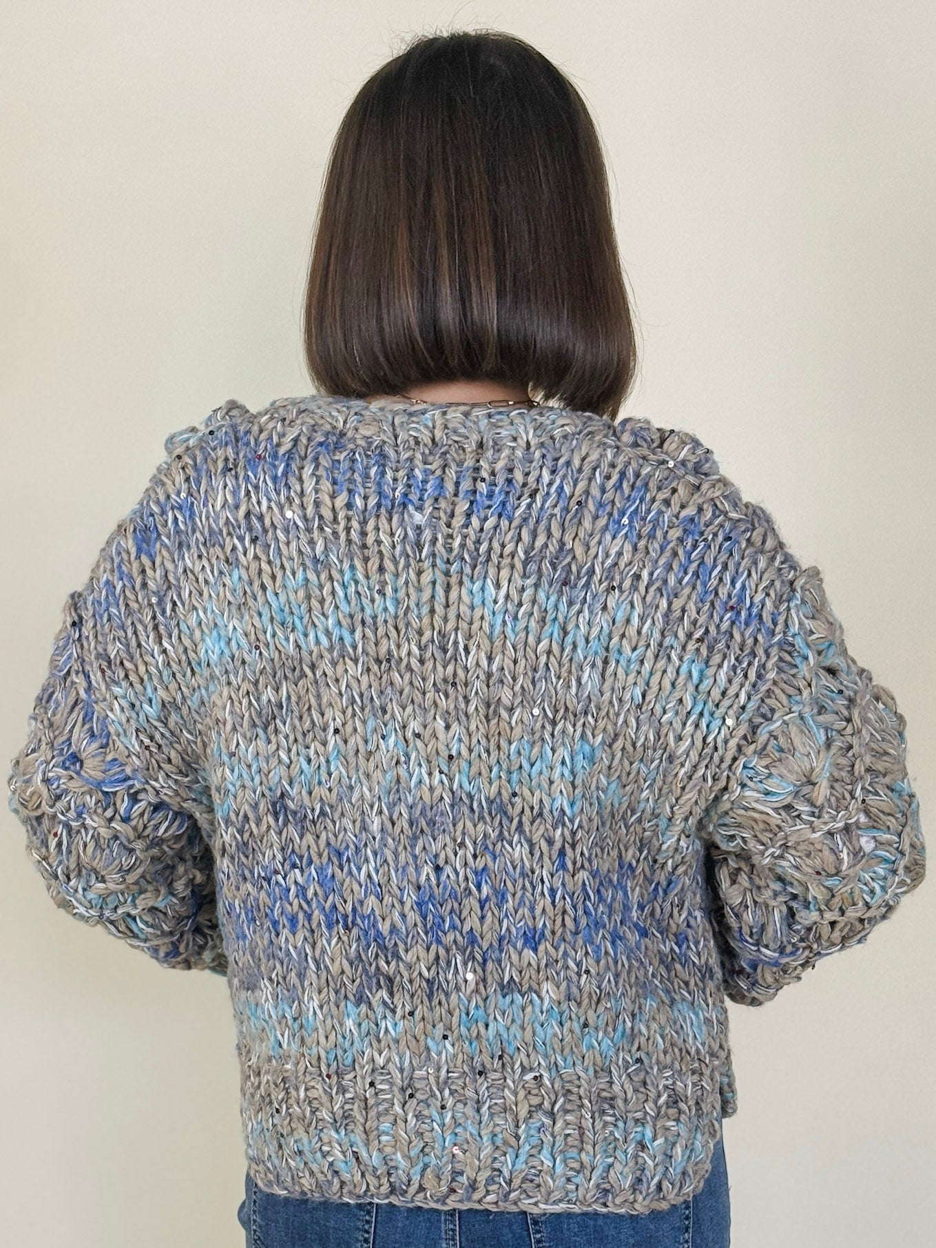Kati Flecked Chunky Cardigan