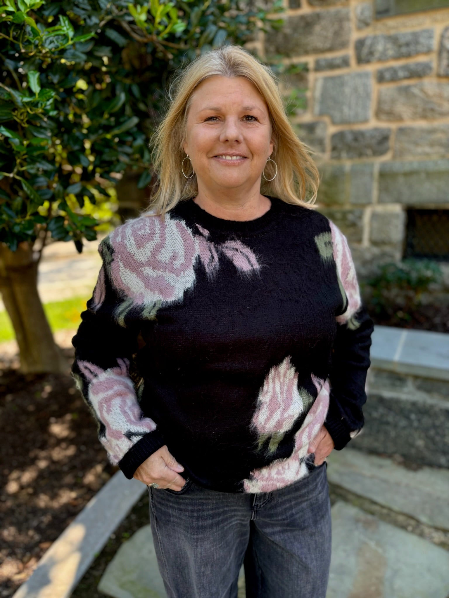 [Liverpool] Susan Dropped Shoulder Sweater