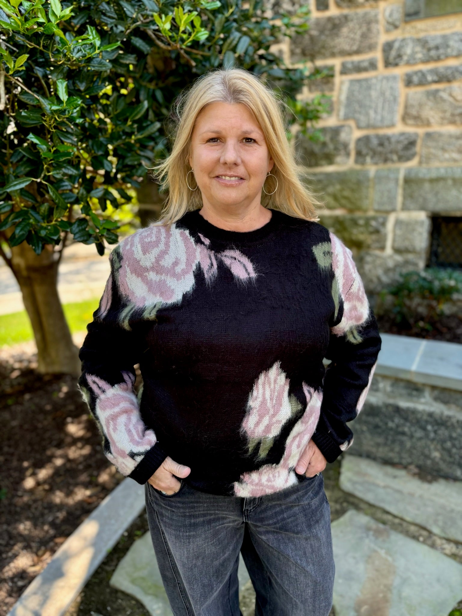 [Liverpool] Susan Dropped Shoulder Sweater