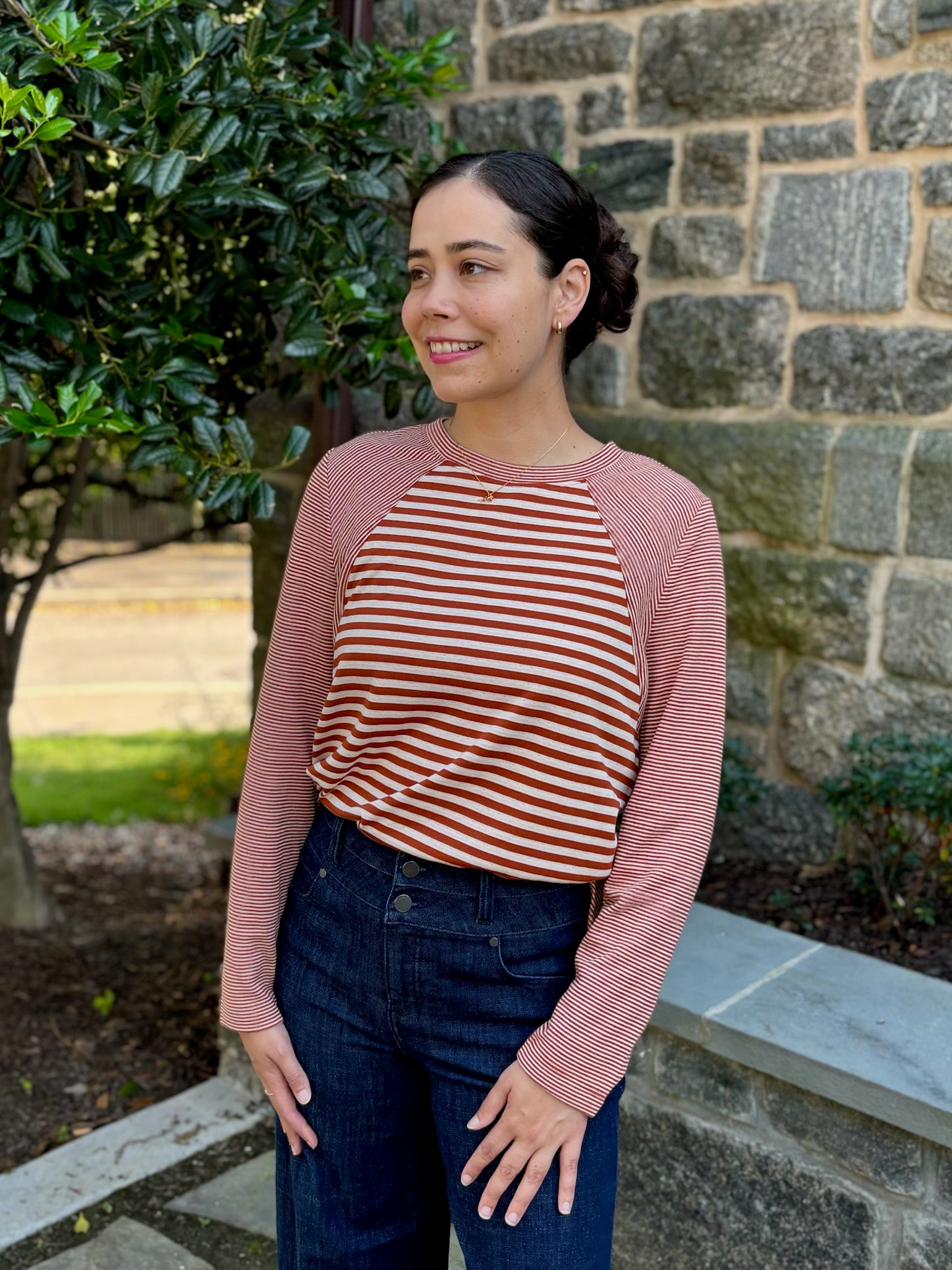 [Liverpool] Shoma Crew Neck Knit Top