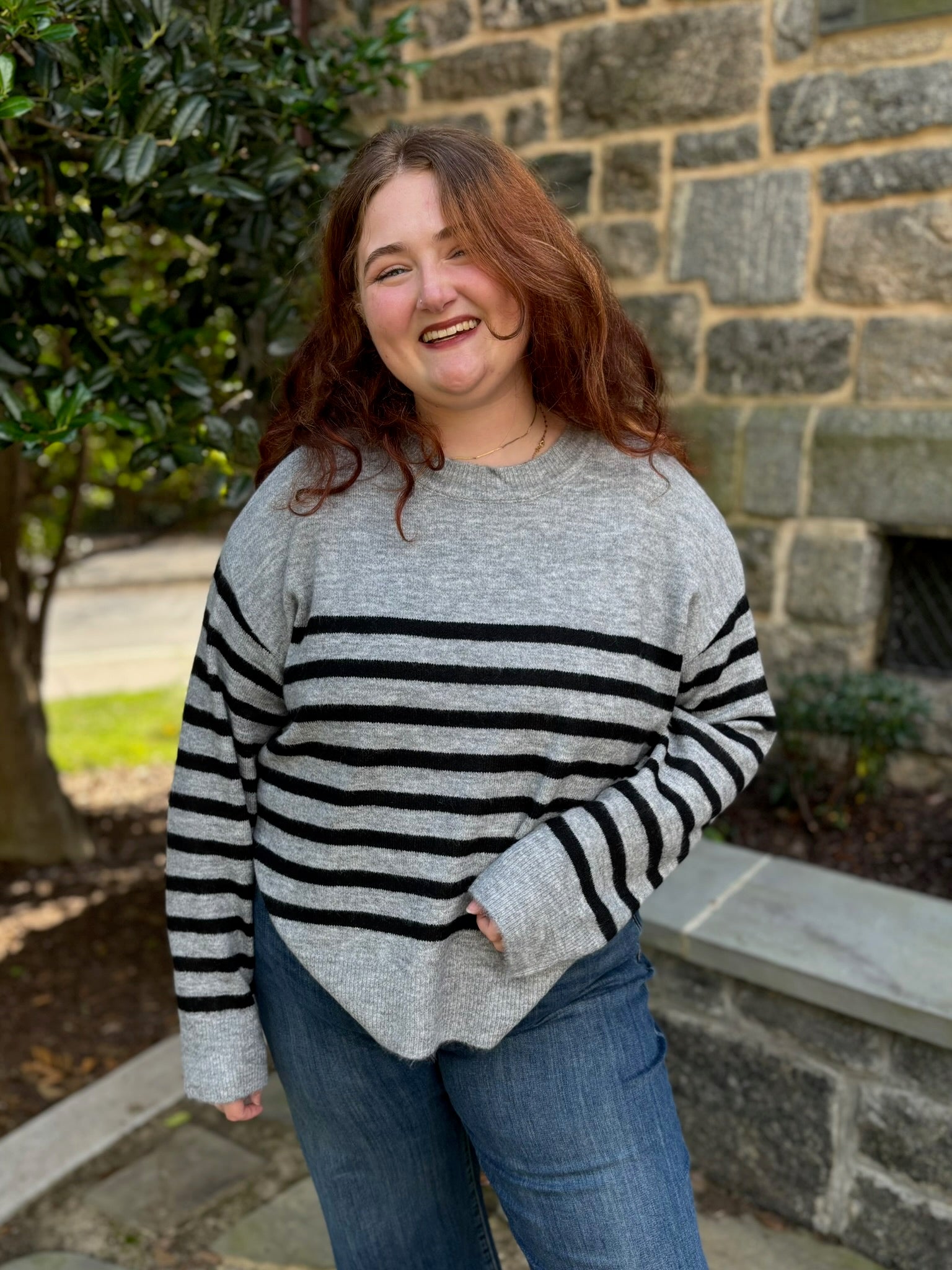 [Liverpool] Mckensey Dropped Shoulder Sweater