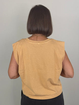 Marigolds Maisie Heavyweight Muscle Tee