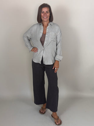 [Z Supply] River Plaid Button Up