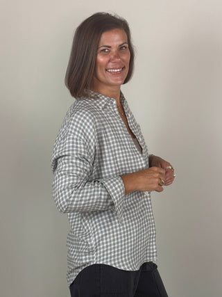 [Z Supply] River Plaid Button Up
